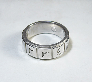 アラビア語数字リング